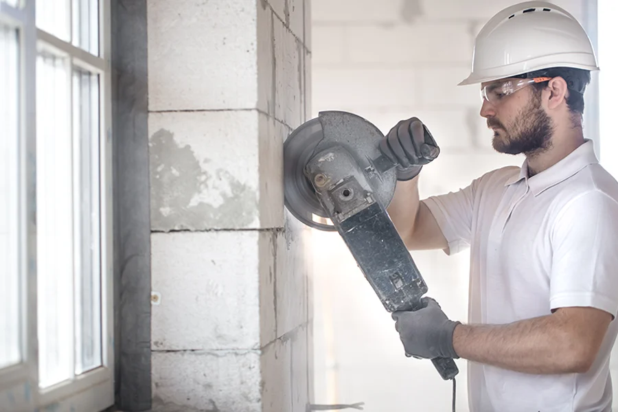 Andrews wall sawing